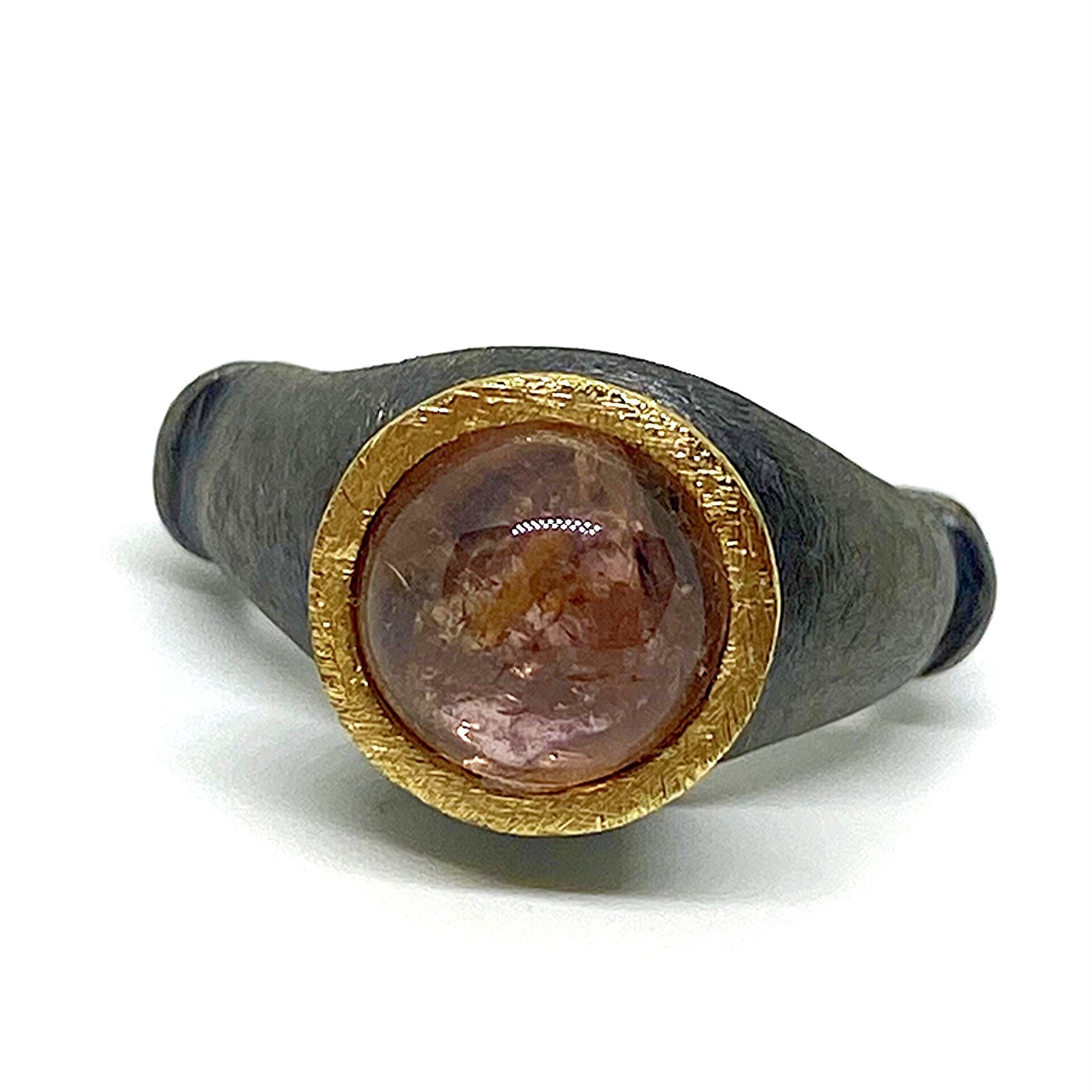 Extraordinario anillo con magnífica Turmalina natural de altísima calidad - 3