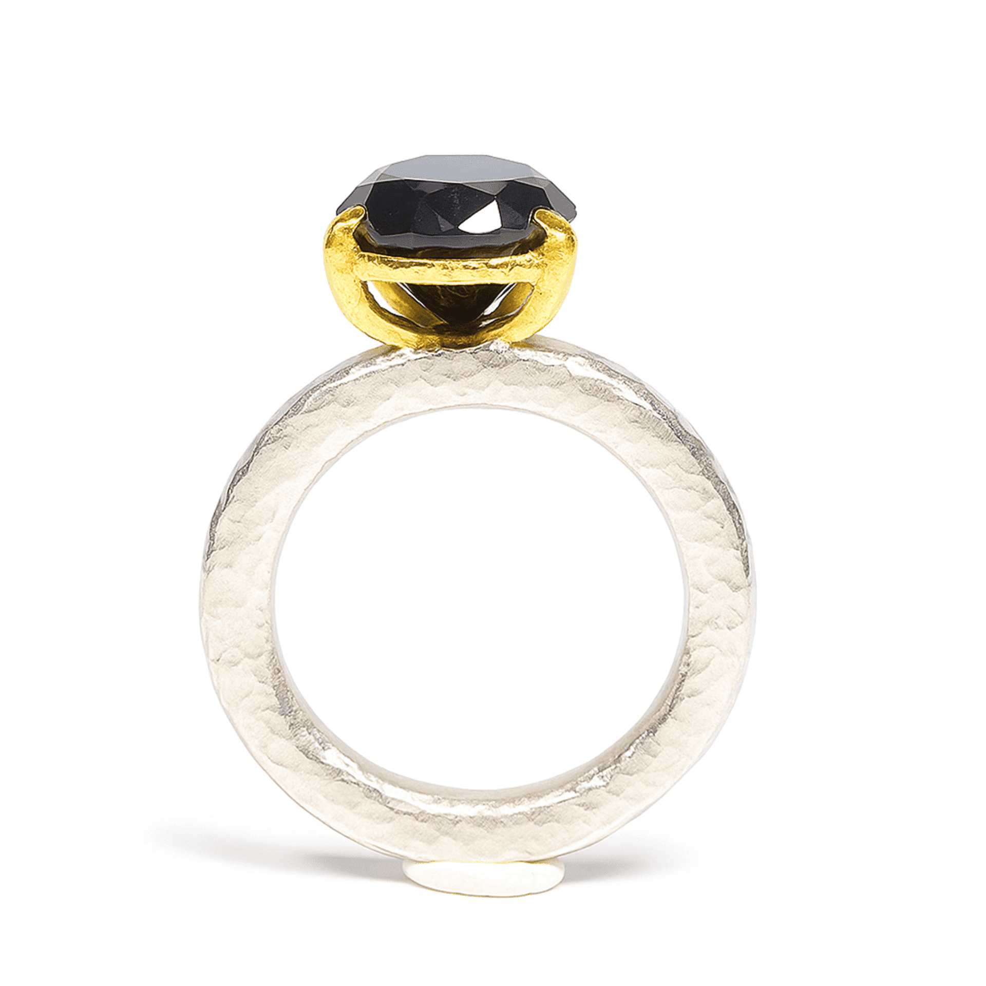 Hermoso y gran anillo con preciosa y enorme Morganita natural del Brasil. Anillo - 5
