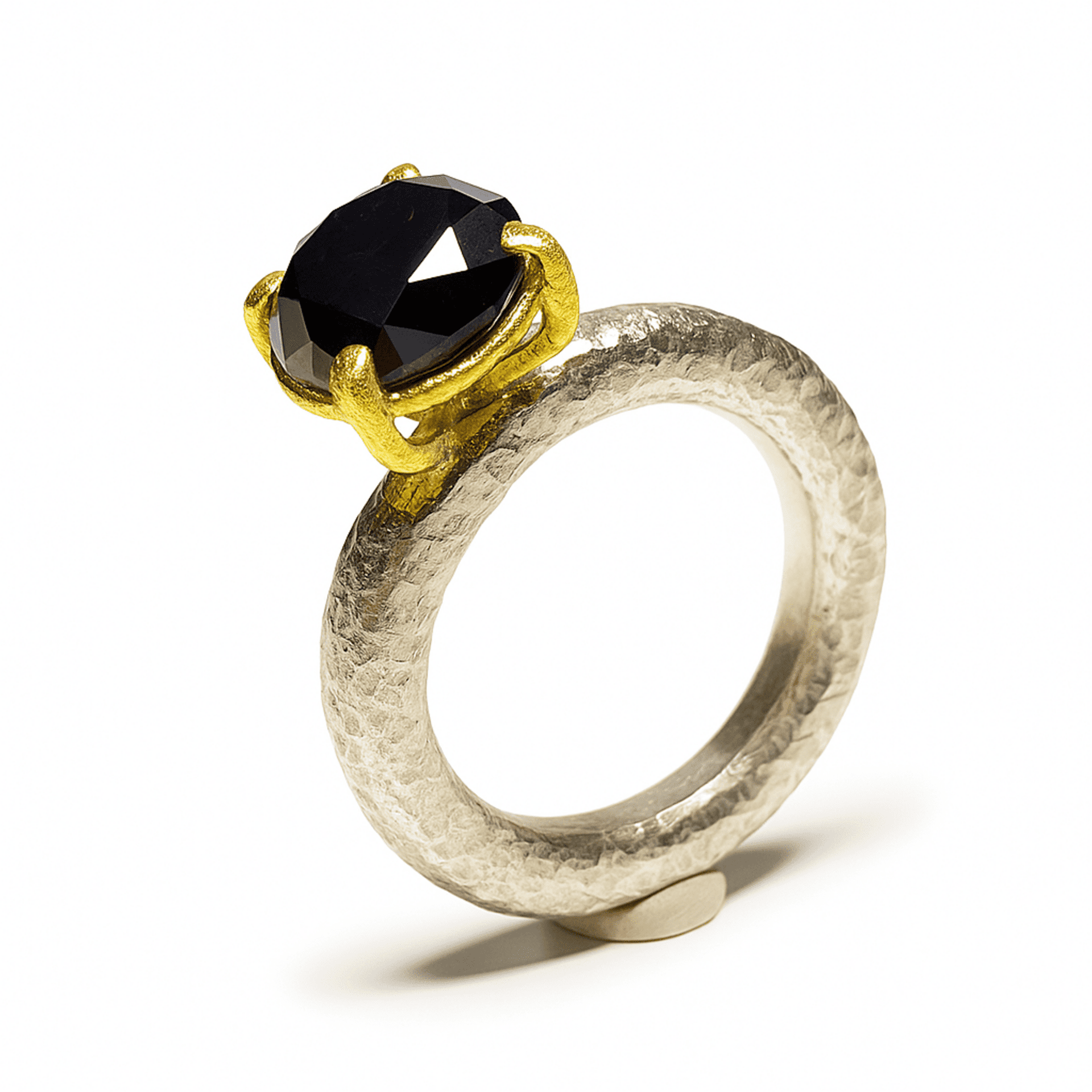 Hermoso y gran anillo con preciosa y enorme Morganita natural del Brasil. Anillo - 4