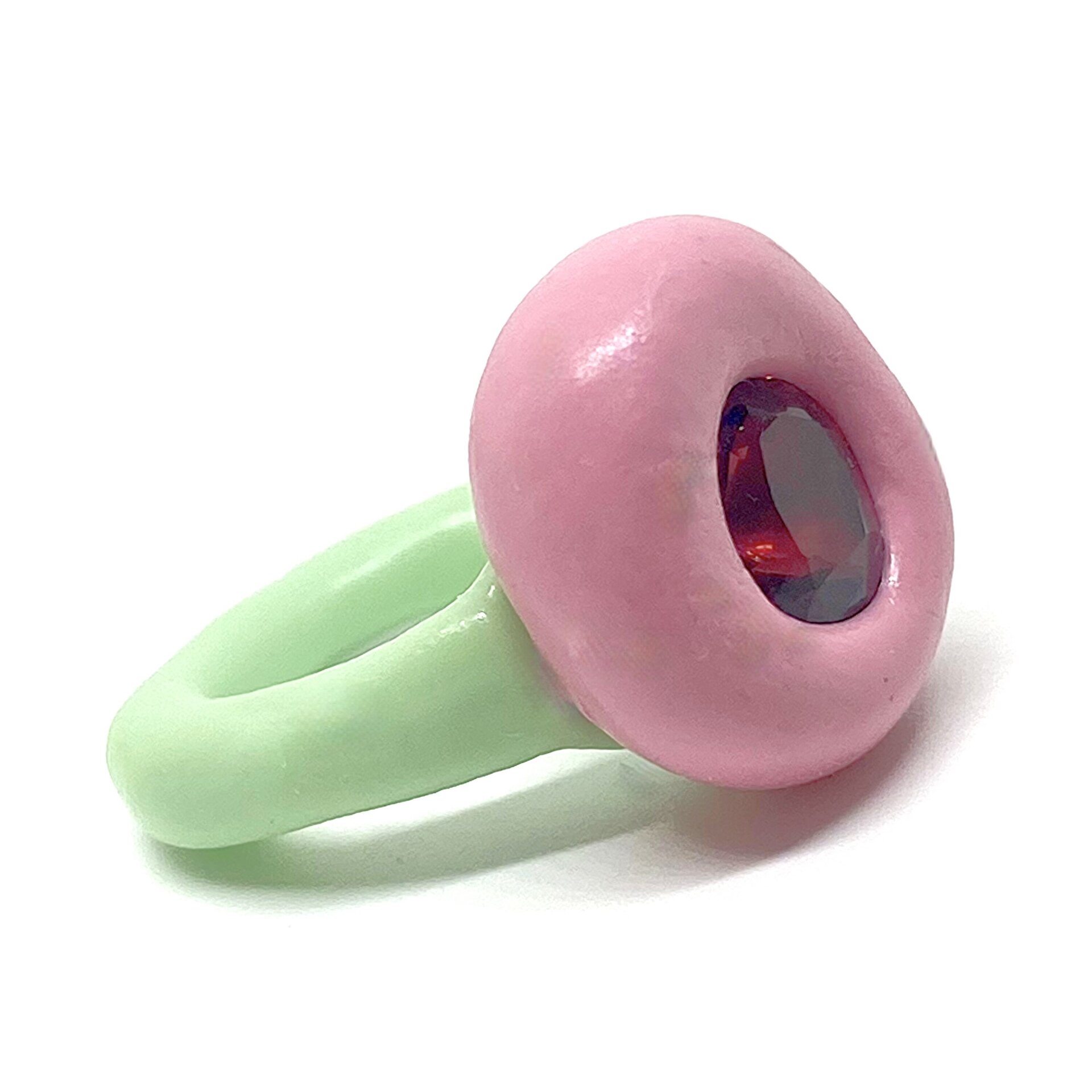 Exclusivo anillo de la colección “Gummy” con magnífico Granate Rodolita - 3