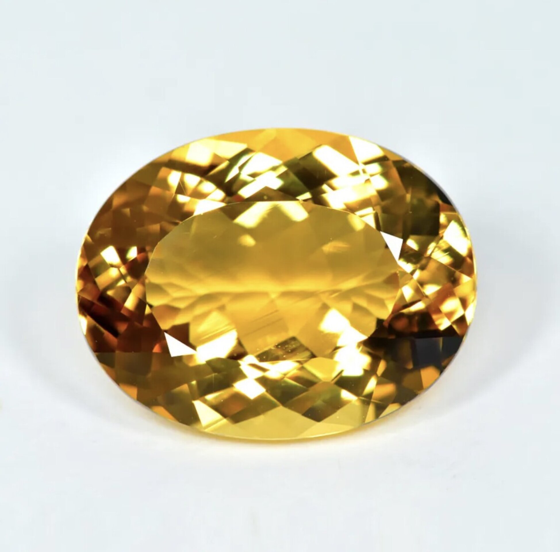 Uau! Extraordinario anillo con precioso Heliodoro dorado (Berilo amarillo) natur - 7