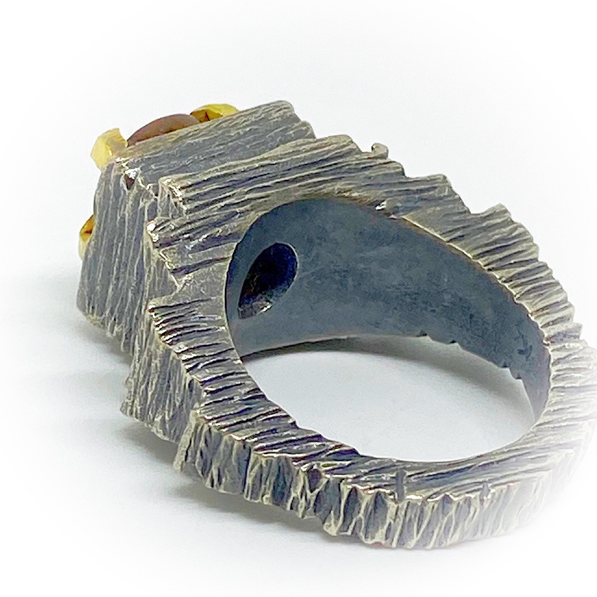 Exclusivo anillo con precioso Zircon redondo - 3