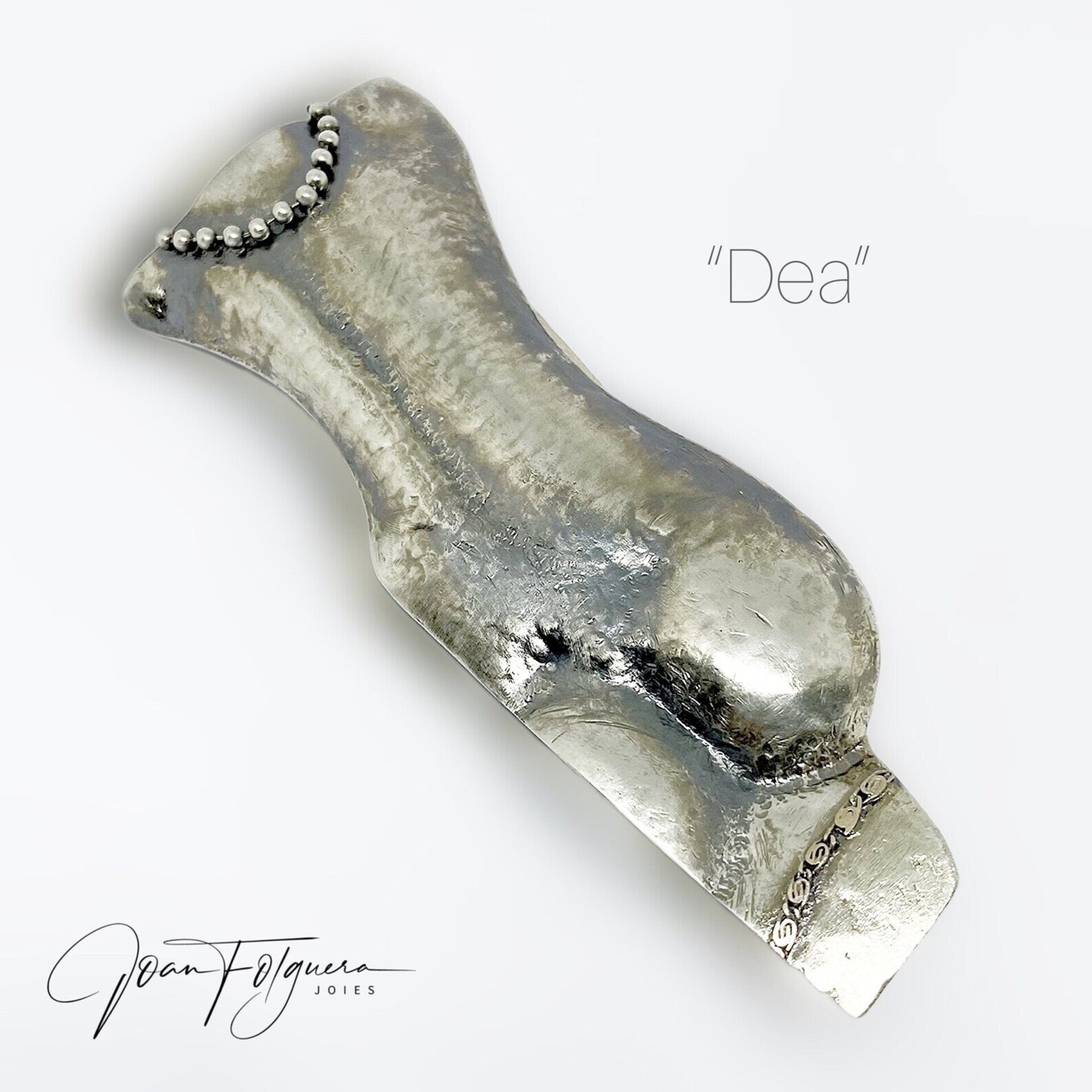 “Dea”. Broche de diseño exclusivo realizado y diseñado por mi. - 2